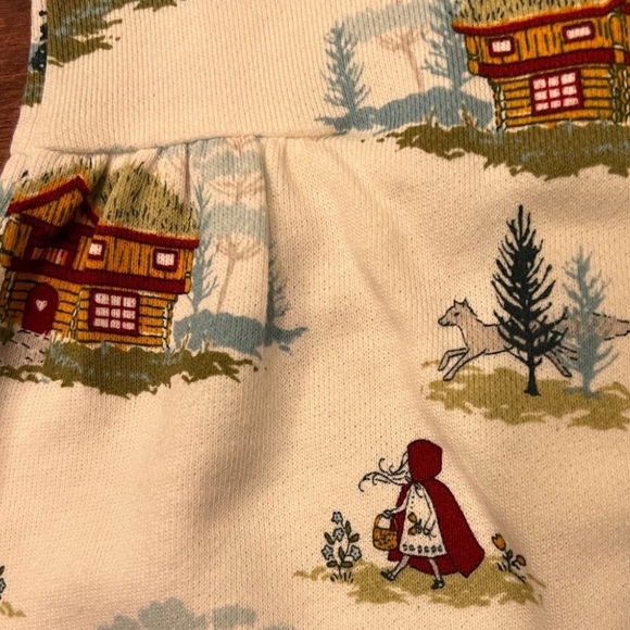 NWT Genuine Kids by Osh Kosh Little Red Riding Hood/Log Cabin Dress- 12 Months - Picture 4 of 11